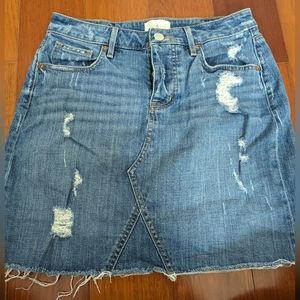 Denim skirt